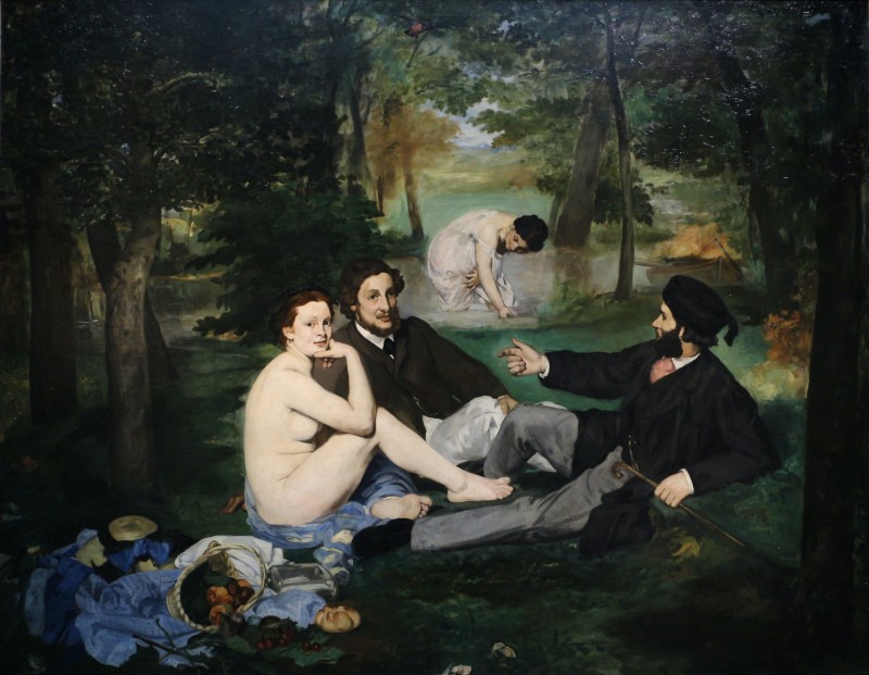 Schilderij Manet