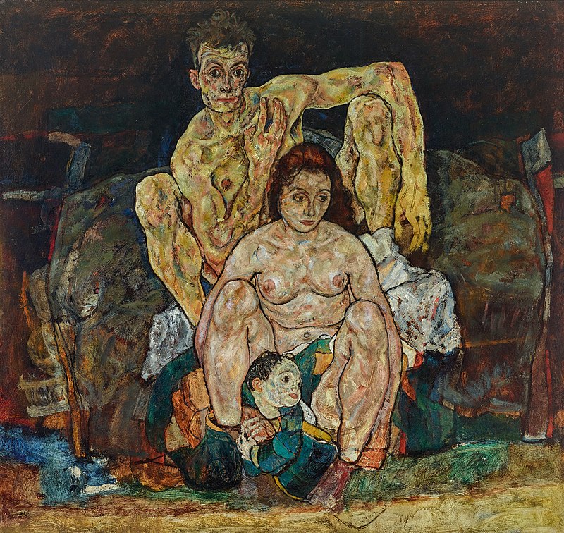 Kunst en de Spaanse griep: Egon Schiele